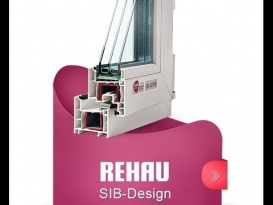 Металлопластиковое окно REHAU Sib-design